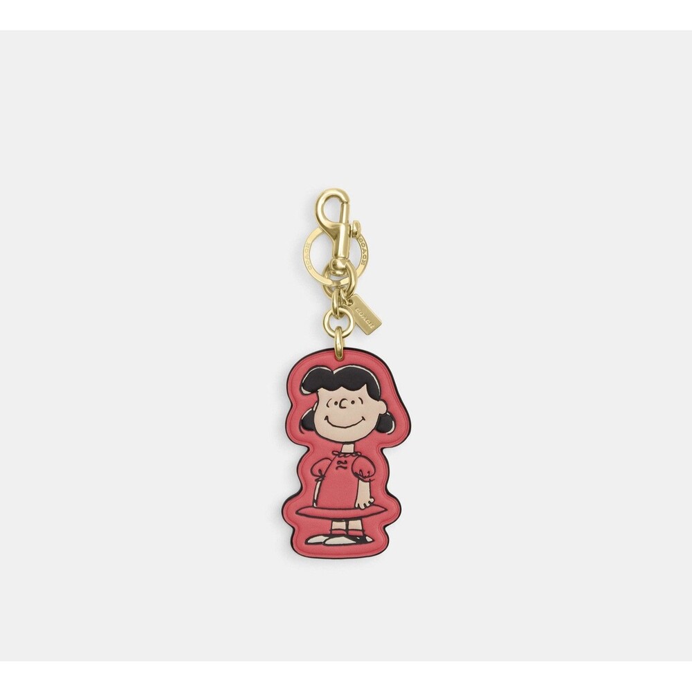 Coach x Peanuts 2025 Peppermint Patty Bag Charm Keychain - Picture 9 of 12